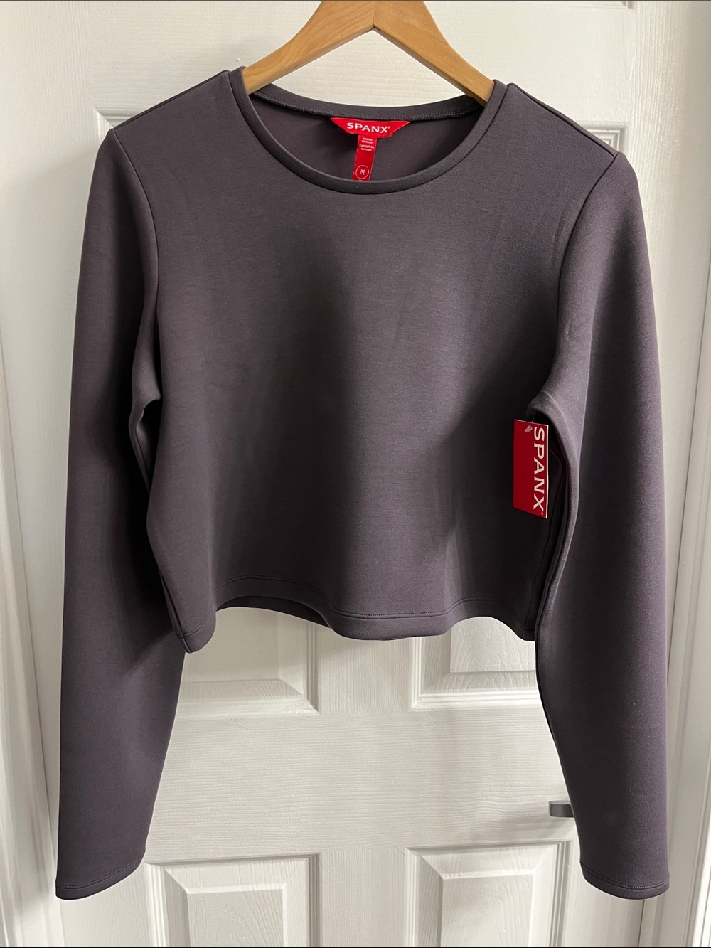 NWT SPANX Air Essentials Cropped Tee